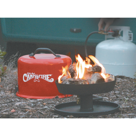 CAMCO Little Red Campfire (Includes 8' Propane Hose) 58031